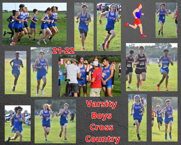 Varsity boys cross country 21-22